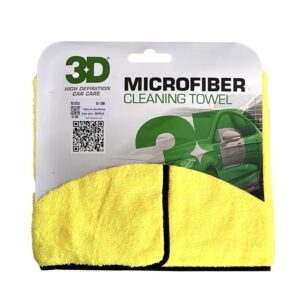 3D Paño de Microfibra Plush Towel 60x90 Para Secado