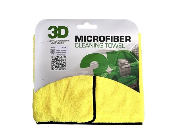 3D Paño de Microfibra Plush Towel 60x90 Para Secado