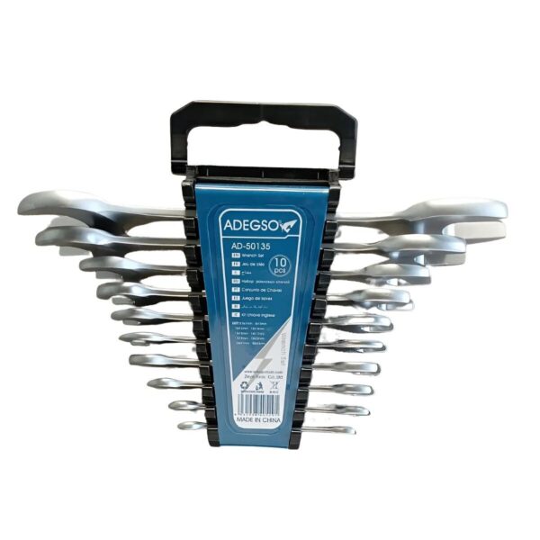 Adegso Set de Llave Boca Boca 10 Piezas