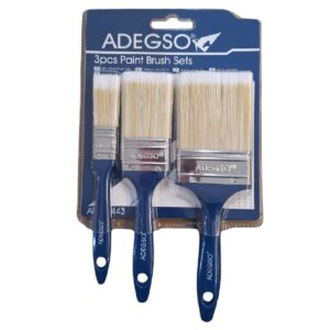 Adegso Kit de Pinceles 3 Unidades