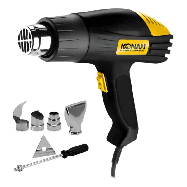 Konan Pistola de Calor 2000w con Accesorios