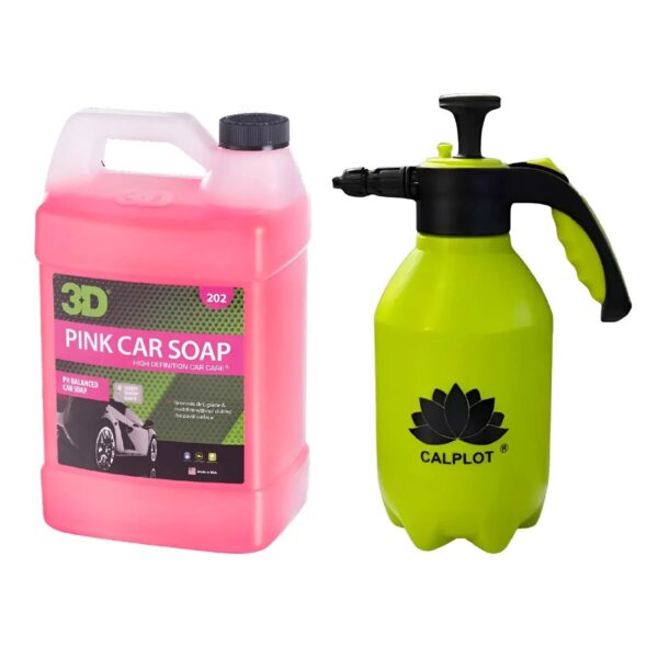 3D Shampoo PH Neutro 4Lts + Generador de Espuma