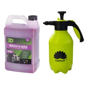 3D Kit Shampoo Wax Wash 4 Lts + Generador de Espuma Calplot