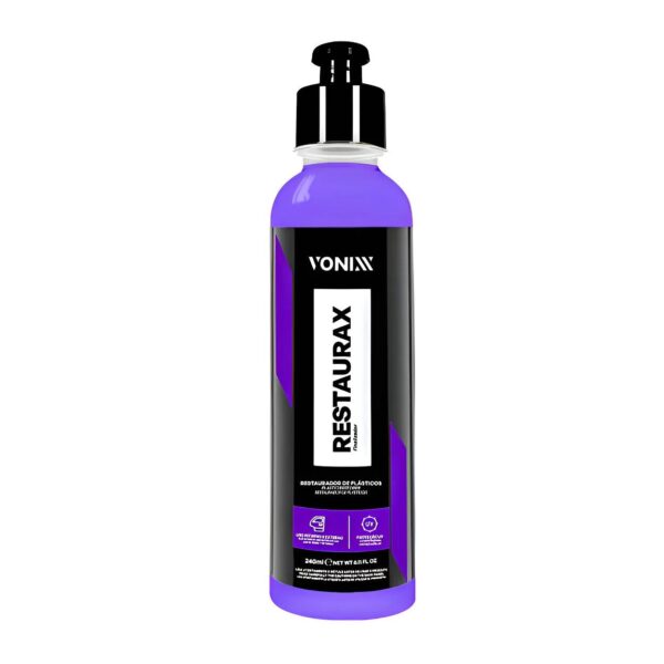 Vonixx Restaurax 240ml Restaurador de Plasticos