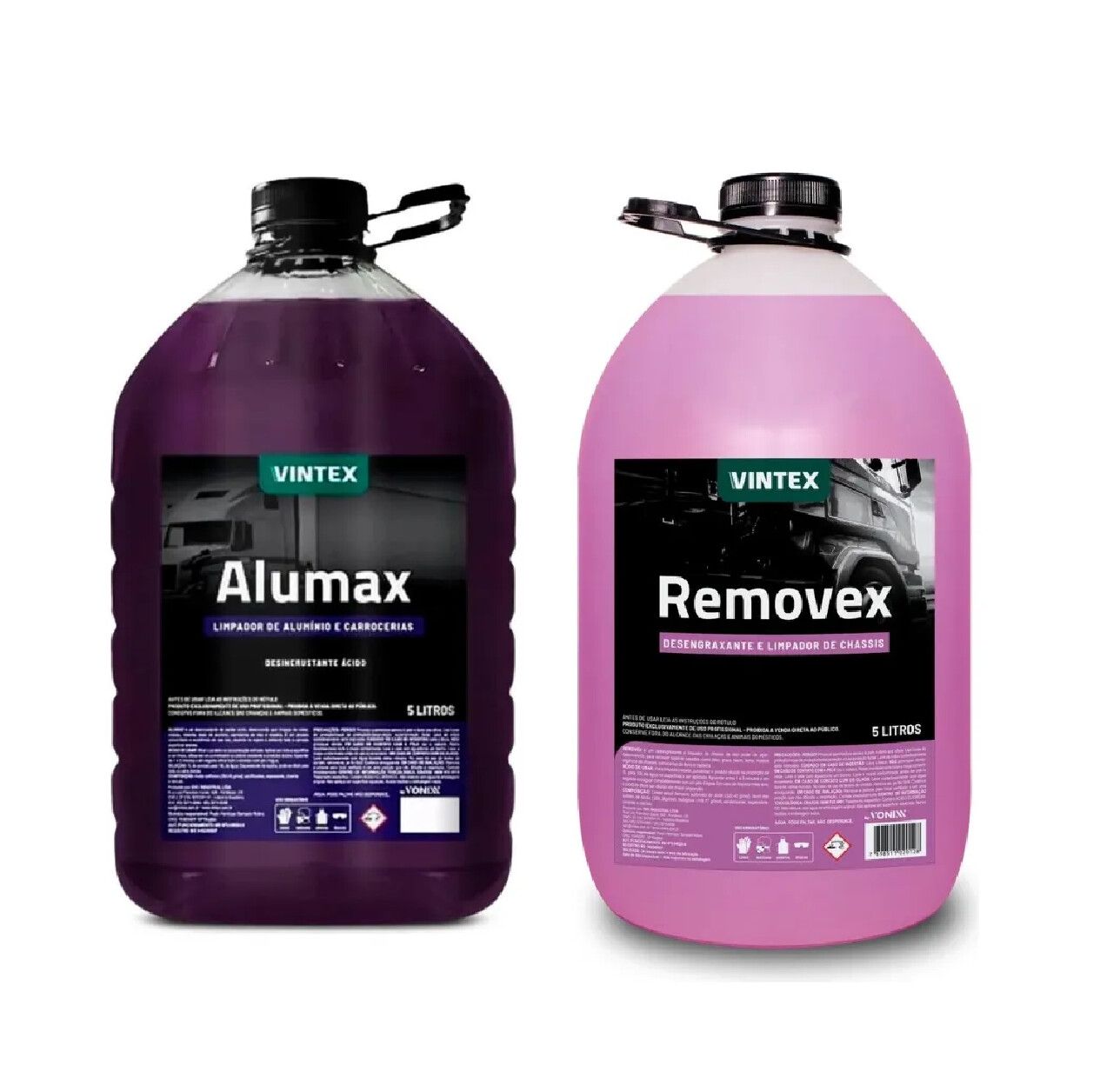 Kit Vintex Alumax + Removex 5 Lts