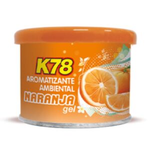K78 Perfume Aromatizante Naranja en Lata 80gr