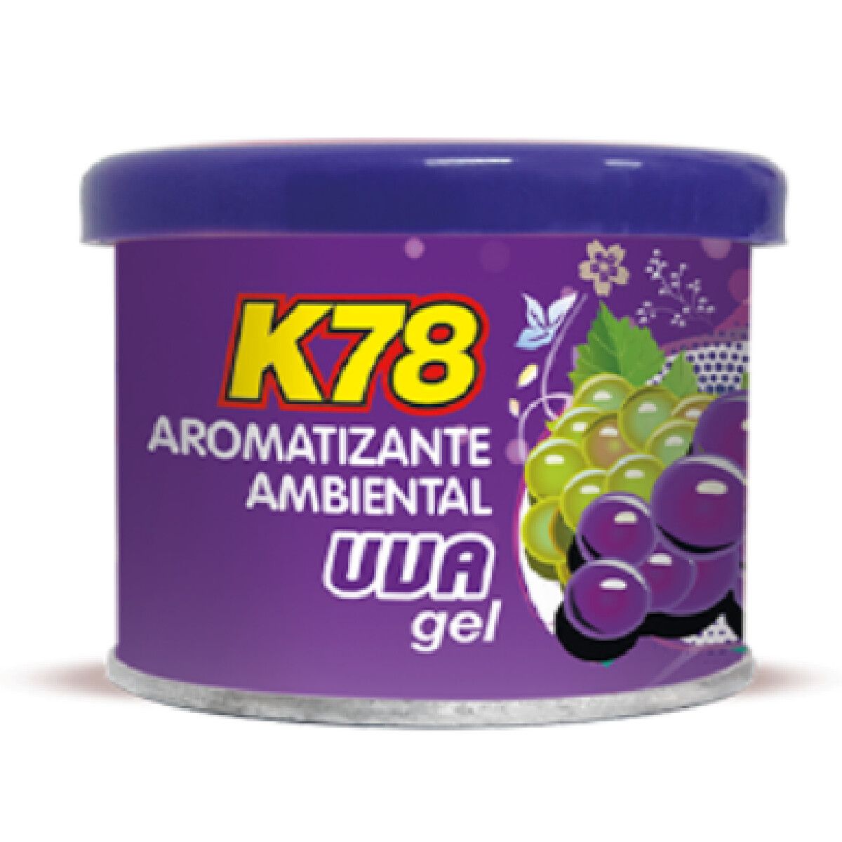K78 Perfume Aromatizante Uva en Lata 80gr