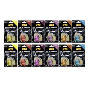 K78 Wild Fresh Perfume Pack 12 Unidades Surtidas Con Exibidor