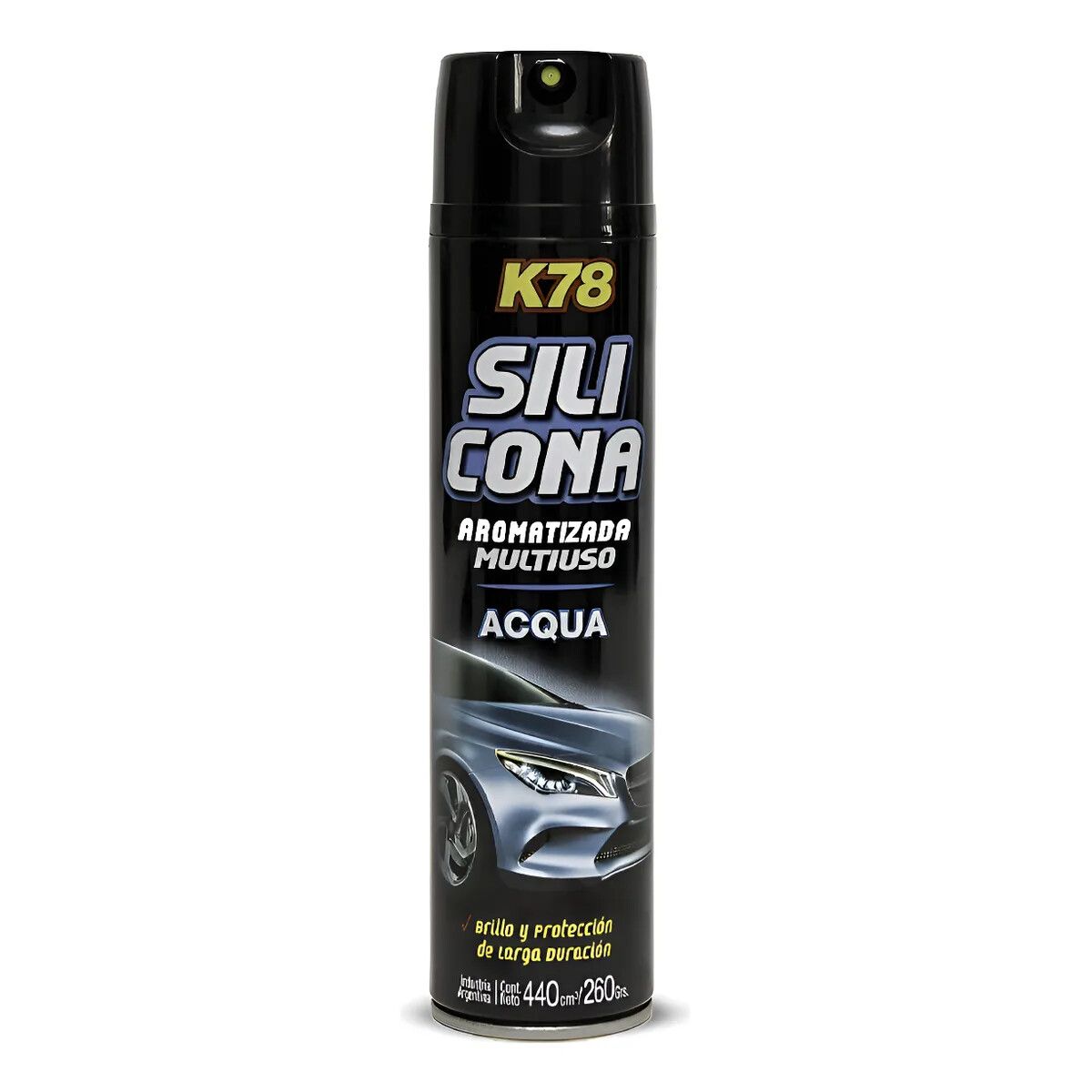 K78 Silicona Aromatizada en Aerosol 440cc Acqua
