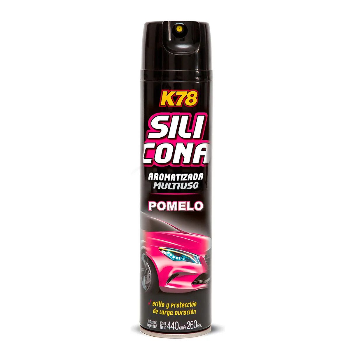 K78 Silicona Aromatizada en Aerosol 440cc Pomelo