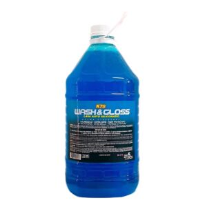 K78 Wash Gloss Lava Auto Siliconado 5 Lts Shampoo con Cera