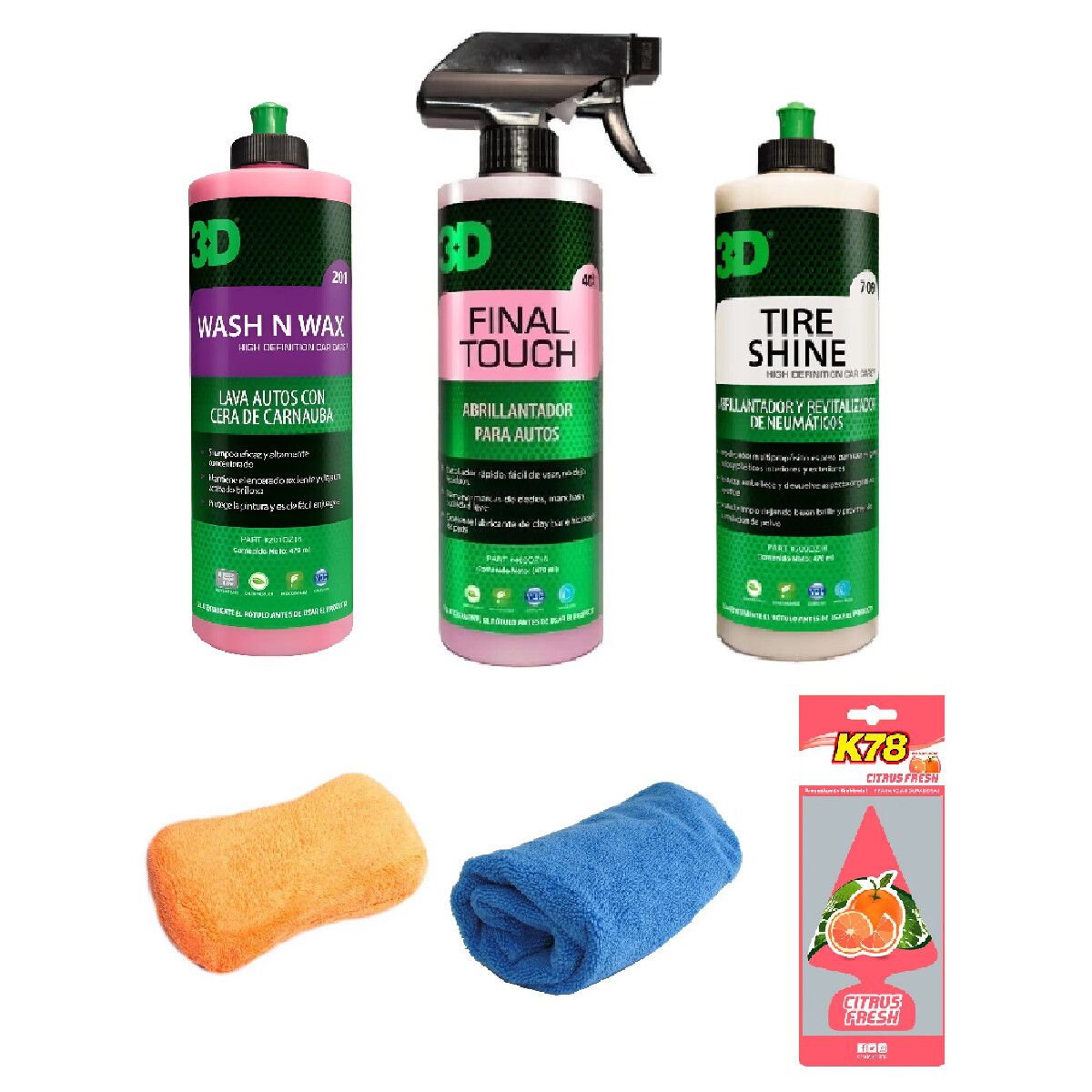 3D Kit Lavado Premium 500ml