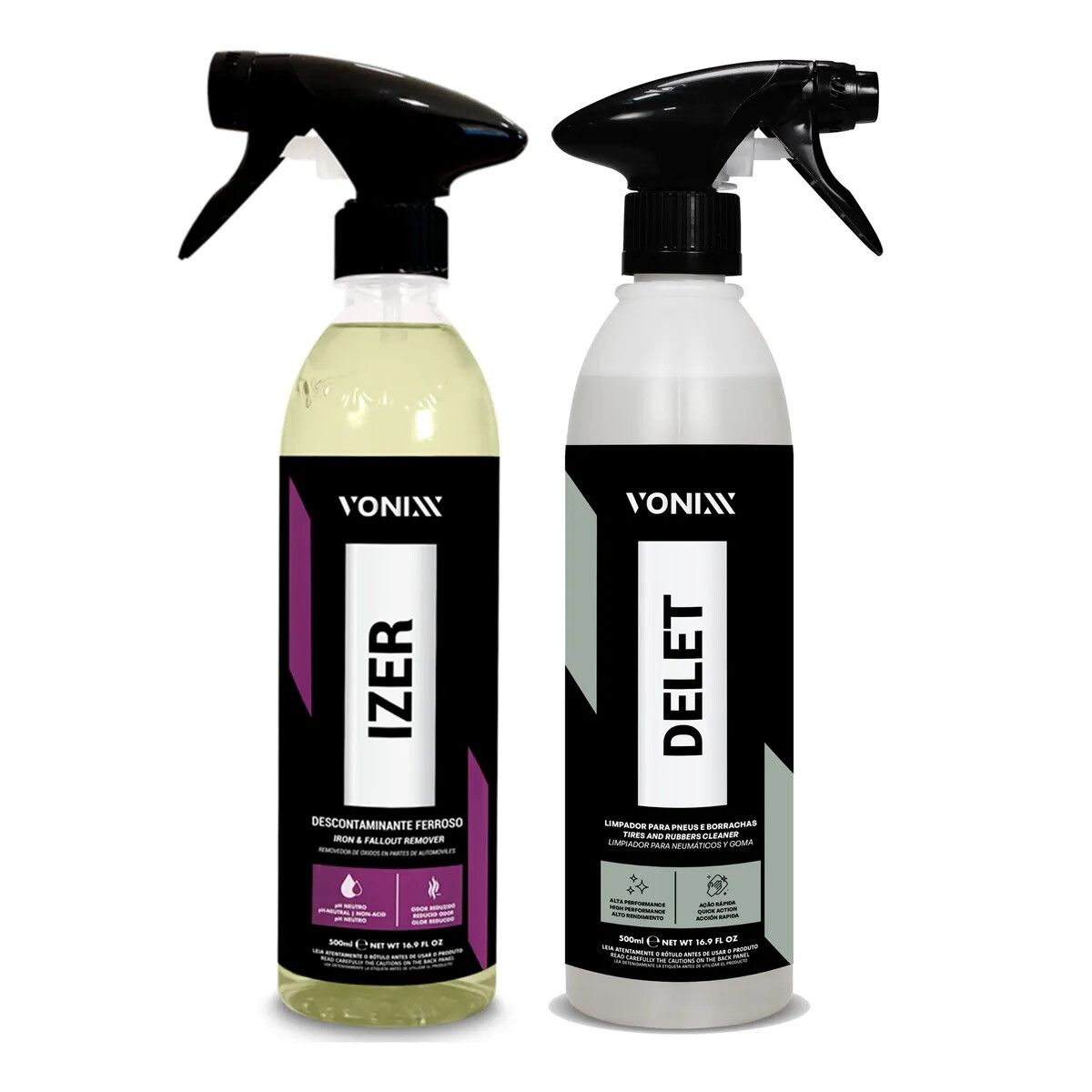 Vonixx Kit Limpiador de Neumáticos y Llantas 500ml