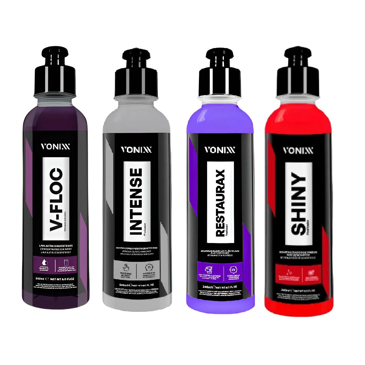 Vonixx Kit de Lavado Premium Auto Moto Camioneta de 250ml