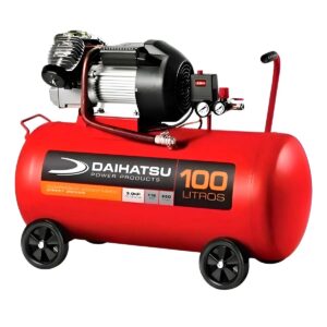 Daihatsu Compresor de Aire Bicilíndrico 100 Lts 3HP