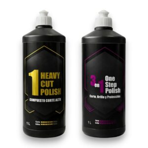 Tec Kit de Pulido Heavy Cut + 3 en 1 de 1Lt