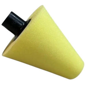 Overcars Cono de Pulido Amarillo Finalizado Rosca m14
