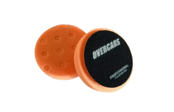 Overcars Pad Rotativa 3" Naranja Corte Medio