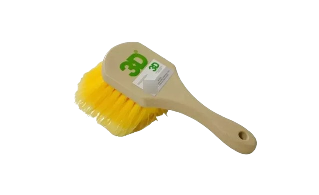 3D Cepillo Mango Corto Cerdas Blandas M-02S