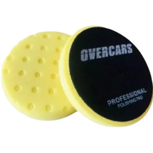 Overcars Pad Rotativa 5'' Amarillo Corte Alto