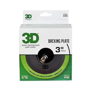 3D Backing Plate 3" Rosca 5/16 Rotorbital K-90