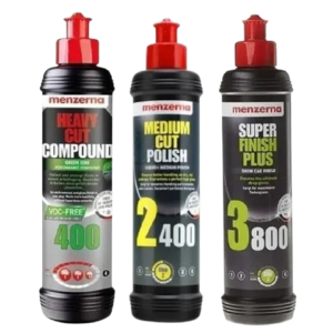 Menzerna Kit Pulidores 400, 2400 Y 3800 250ml