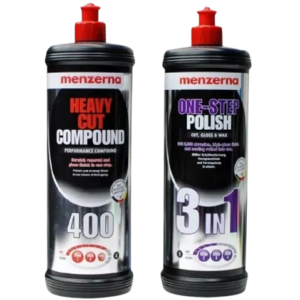Menzerna Kit de Pulido 400 y 3en1 de 1 Lt