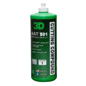 3D AAT 501 Rubbing Compound 1 Lt Paso 1 Pulidor de Corte