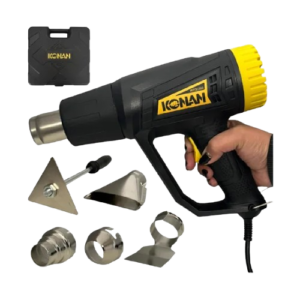 Konan Pistola de Calor con Maletin y Accesorios 2000w