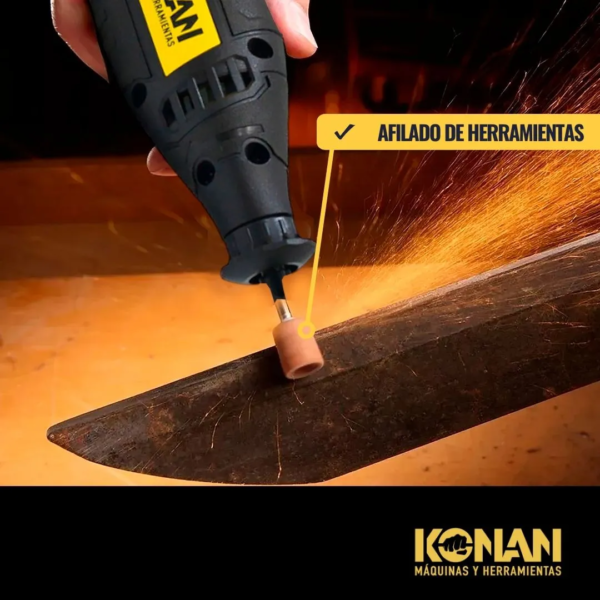 Konan Minitorno Electrico 220w 218 Piezas - Imagen 2