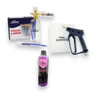 Laffitte Kit Foam Lance + Lanza Corta + Shampoo de Regalo