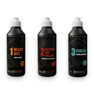 Tec Kit Pulido 3 Pasos 250ml Heavy Medium Finish