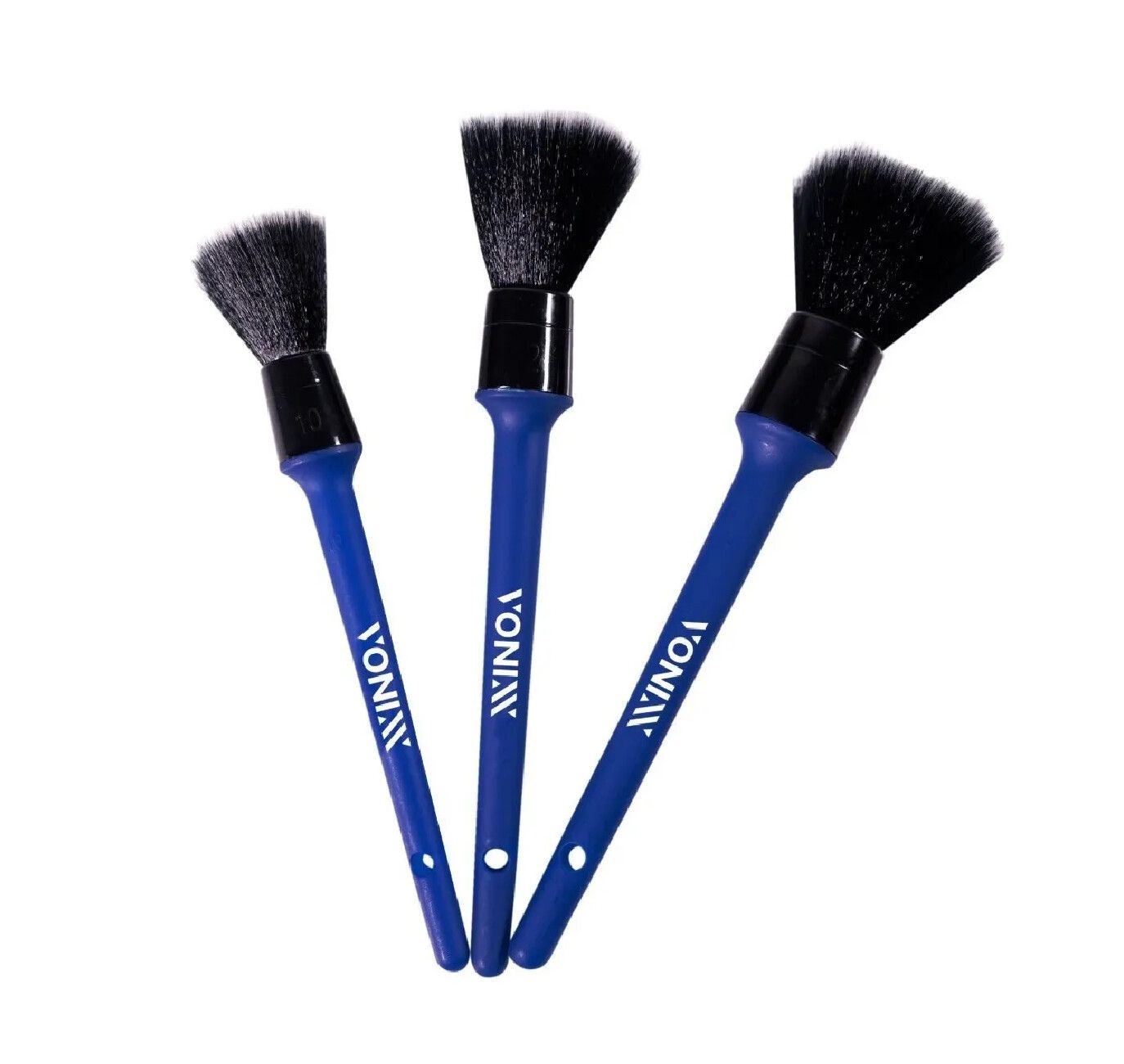 Vonixx Kit Pinceles Brocha 3 Unidades Interior Ultra Suaves