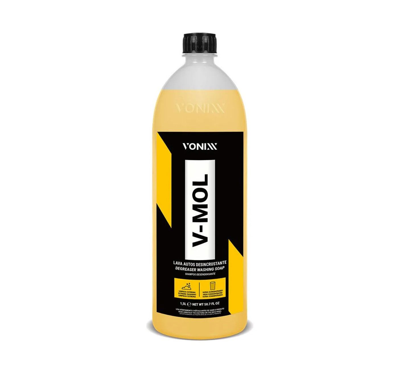 Vonixx V-Mol 1.5 Lts Shampoo Desengrasante Alcalino