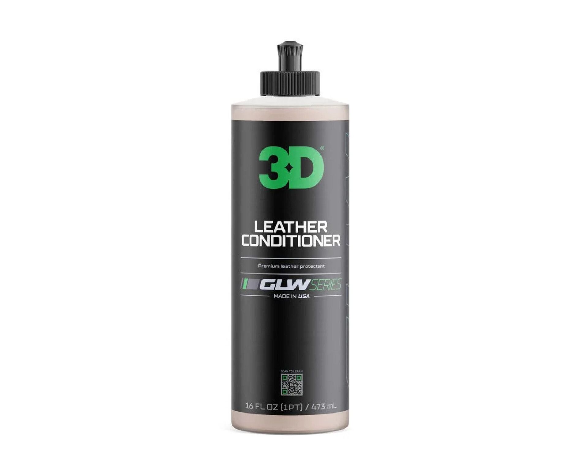 3D GLW Leather Conditioner 500ml Acondicionador de Cuero