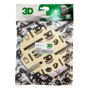 3D Pad de Fieltro 5'' Para Pulido de Vidrios