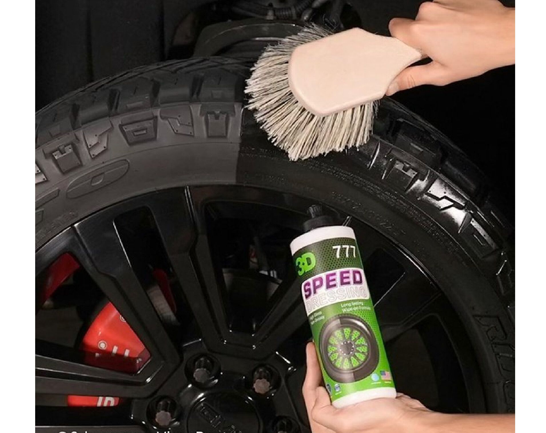 3D Speed Dressing 500ml Abrillantador Neumático - Imagen 2