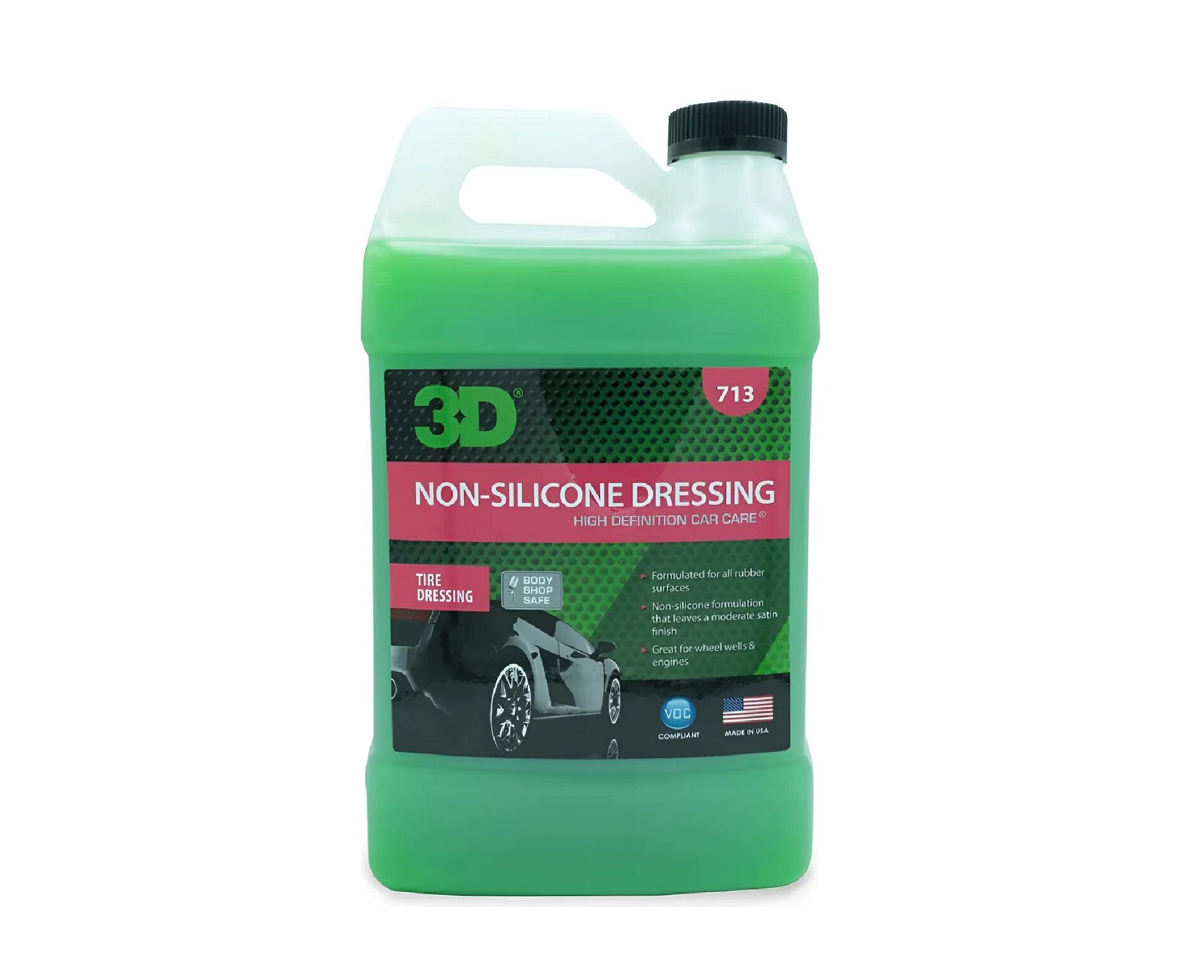 3D Non Silicone Dressing 4 Lts Acondicionador Exterior