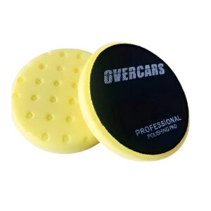Overcars Pad Rotativa 3'' Amarillo Corte Alto