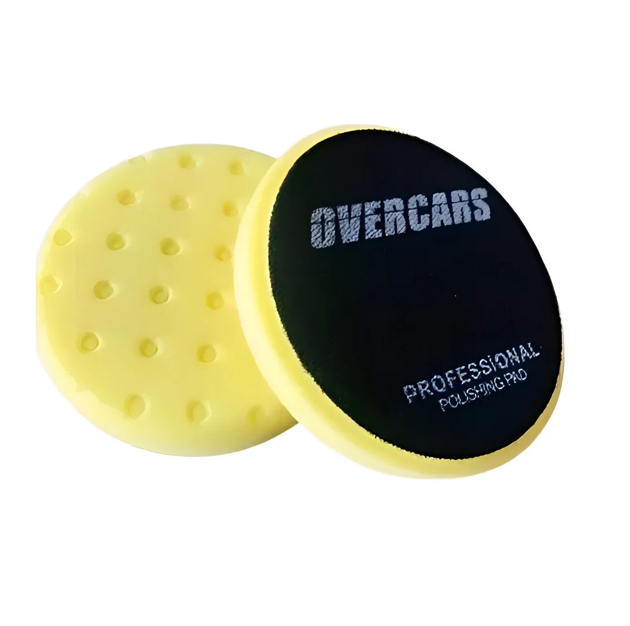 Overcars Pad Rotativa 3'' Amarillo Corte Alto