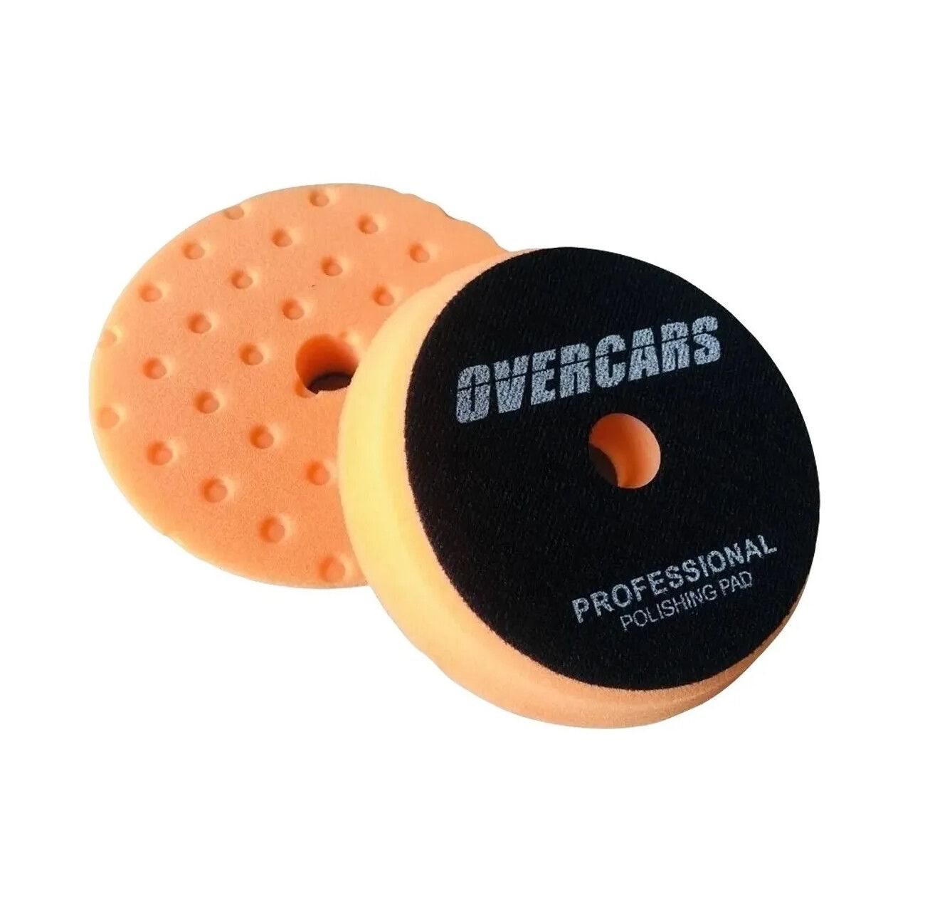 Overcars Pad Rotorbital 5'' Naranja Corte Medio