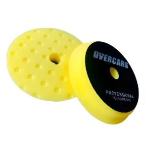 Overcars Pad Rotorbital 6'' Amarillo Corte Alto