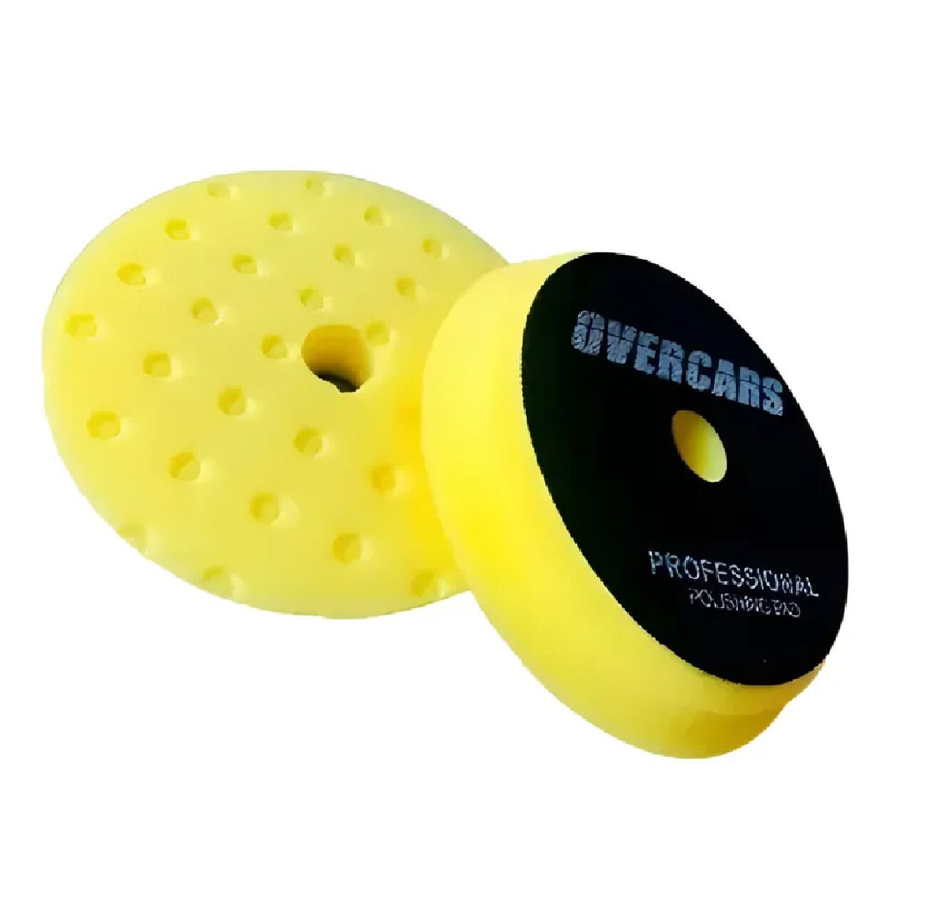 Overcars Pad Rotorbital 6'' Amarillo Corte Alto