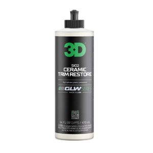3D GLW Ceramic Trim Restore 500ml Restaurador de Plasticos