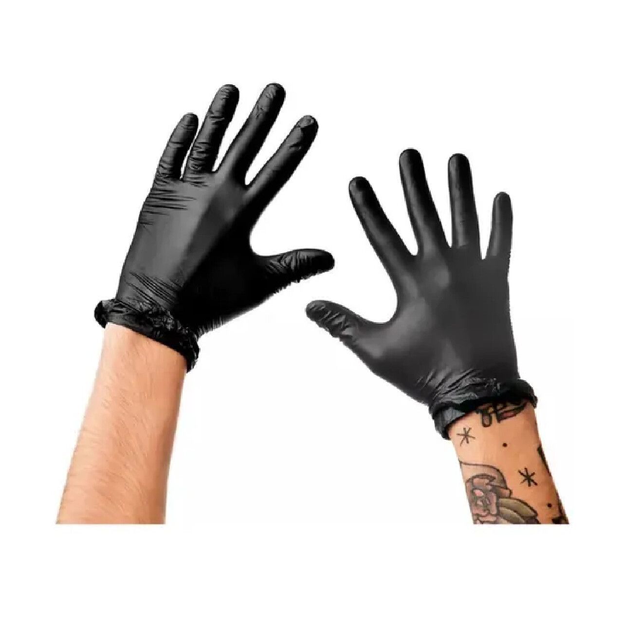 3D Guantes de Nitrilo Talle L 100 Unidades