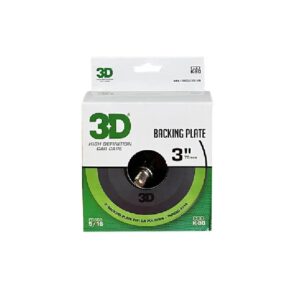 3D Backing Plate 3'' Rosca 5/16 Rotorbital K-90