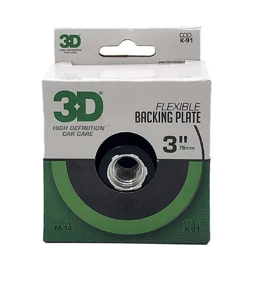 3D Backing Plate 3'' m14 Rotativa K-91