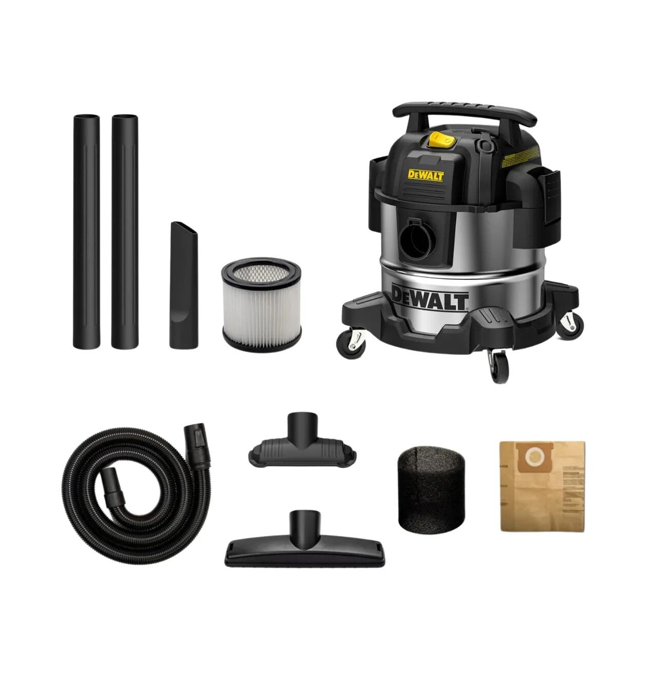DeWALT Aspiradora Sopladora 20 Lts 1050 Watts