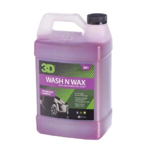 3D Wash & Wax 4 Lts Shampoo con Cera