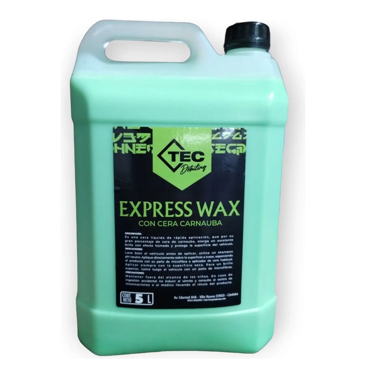 TEC Express Wax 5 Lts Cera de Carnauba Liquida